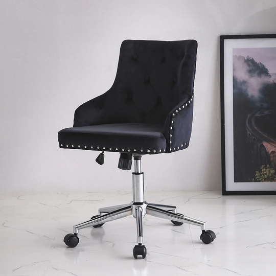 Mouser Velvet Desk Chair