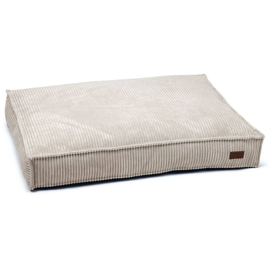 Dog Cushion Ribbed 100x70x15 cm Light Grey Designed By Lotte Grey