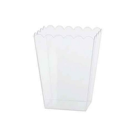 Amscan 437897.86 Scalloped Container Large - Pack of 12