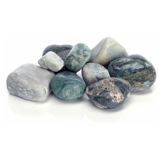 Feng Shui Marble Pebble Pack, Green - Biorb