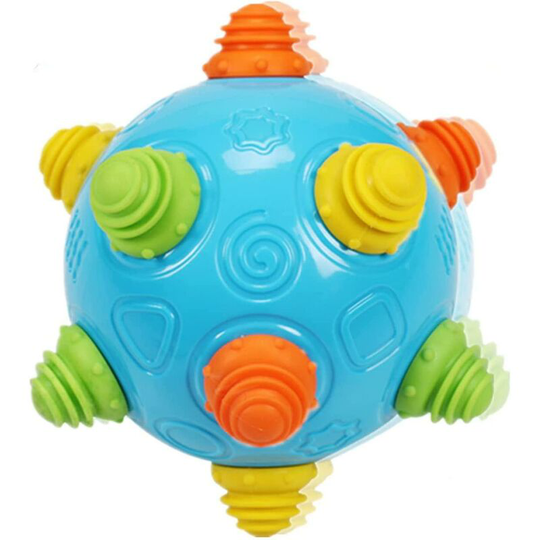 Music Dancing Ball Shake Toys Bouncing Jumping Sensory Developmental Balls Pets Thsinde