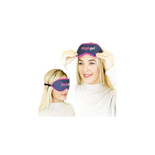 Luxury Heated Eye Mask - The Best Warm Compress for a Dry Eyes Treatment, Blepharitis Treatment, MGD and Tired Eyes. (Twinpack) by Magic Gel