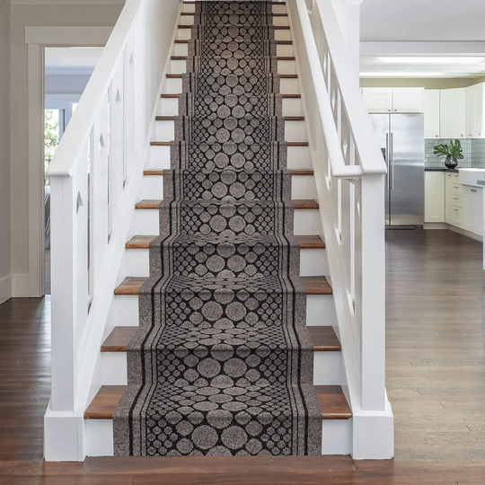 Abel Grey Stair Runner