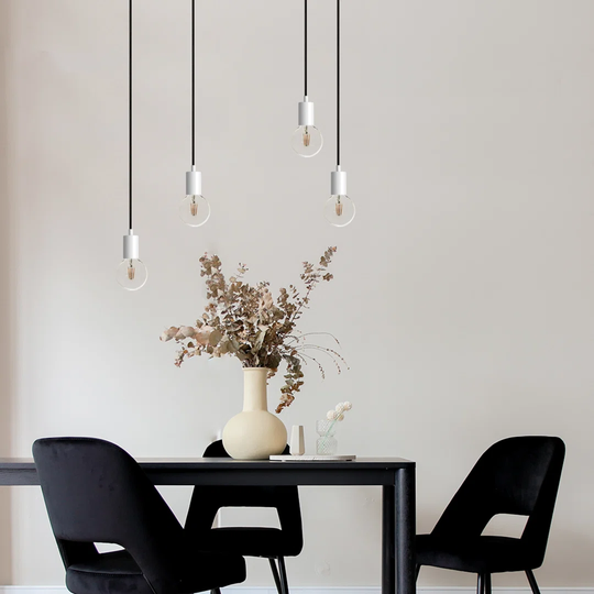 Newquay 2-Light Bulb Pendant
