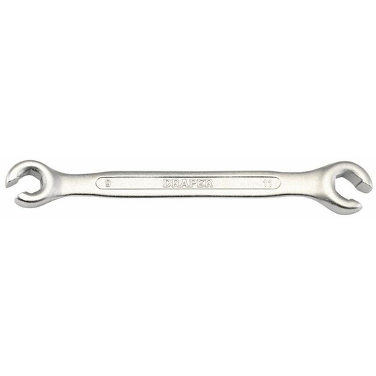 16137 - Flare Nut Spanner, 9 x 11mm - Draper