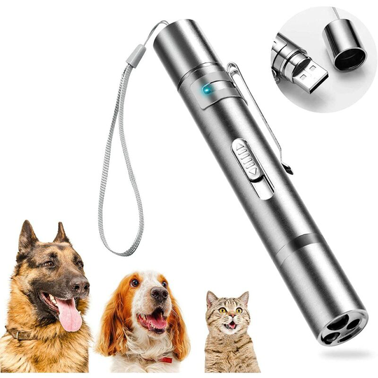 Cat Toys, Indoor Dog and cat Interactive Toys,Puppy Kitten Outdoor Chaser Tease Stick Training