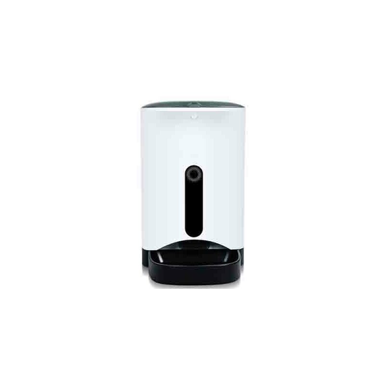 Dog food dispenser, automatic programmable food dispenser for cats and dogs