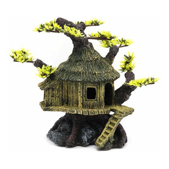 Benobby Kids - Polyresin Bonsai Model House Aquarium Decor