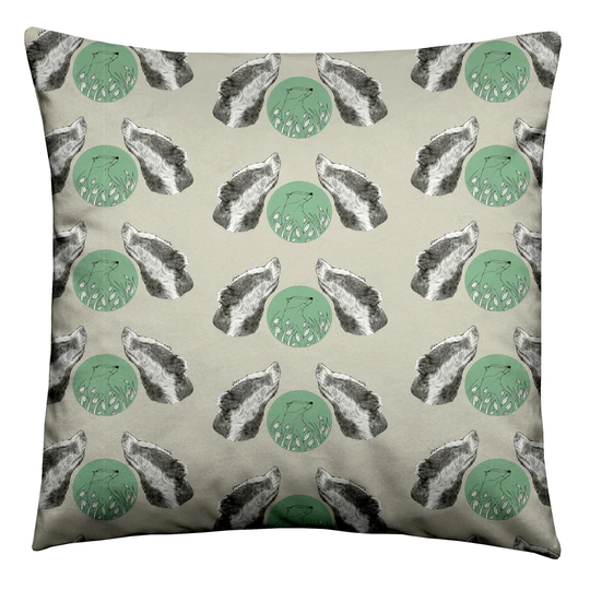 Arvada Forest Badger Cushion