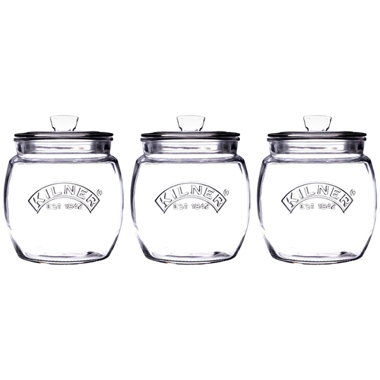 3 Piece Kitchen Canister Set