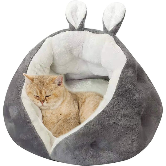 Cat / Dog Bed Deep Sleep Cat Sofa For Winter Soft and Comfortable Pet MZ127 (50 * 50 * 35CM, Gray)