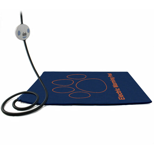 Kartokner - 60cm*45cm Electric Pet Heated Bed Mat for Cats and DogsPet Heating Pad with Auto Shut Off Temperature Adjustable