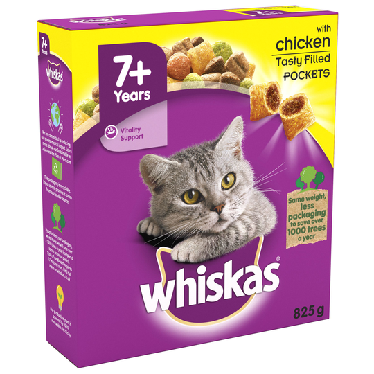 Whiskas Senior 7+ Chicken - 825g