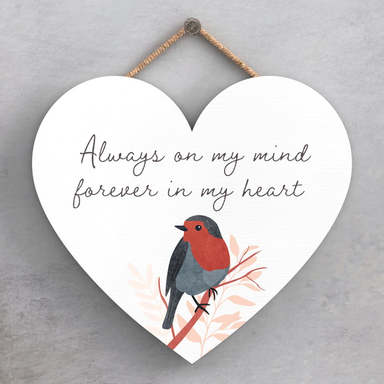 Robin Always on My Mind Wall Décor