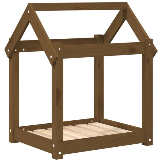 Vidaxl - Dog Bed Honey Brown 61x50x70 cm Solid Wood Pine Brown