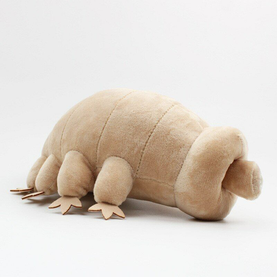 Cute Tardigrade Plush Dolls Simulation Plush Toys Deep Sea Creatures Pillow Kids Educational Toy Birthday Gifts
