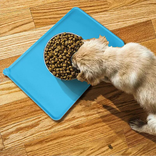 Dog and cat placemats, waterproof silicone pet food mats, pet food mats, dog food mats