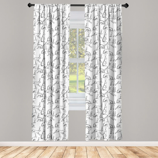 Newlon Rabbit Room Darkening Sliding Panels