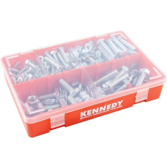 Metric Set Screws, Nuts, Washers bzp Kit - Kennedy