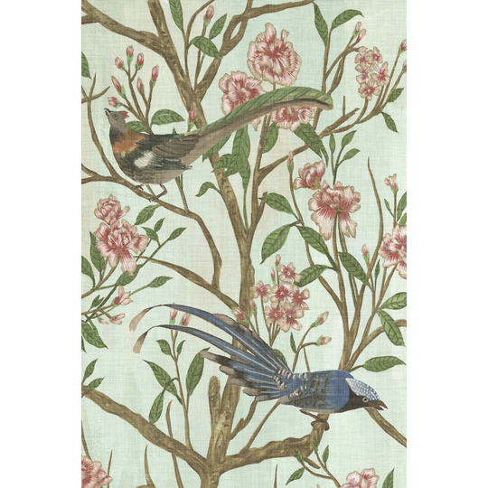 Delicate Chinoiserie II by Melissa Wang - Wrapped Canvas Painting