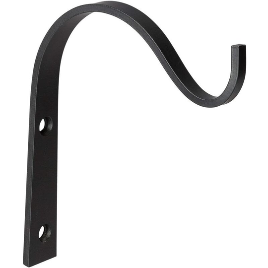 Soekavia - Flower Basket Holder Iron Wall Hook for Hanging Planters Bird Feeder Lantern Wind Chimes Wall Sconces, Set of 4