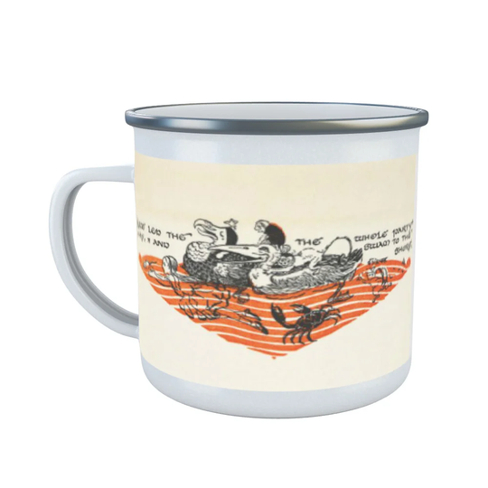 Dayanara Alice's Adventures in Wonderland Enamel Mug