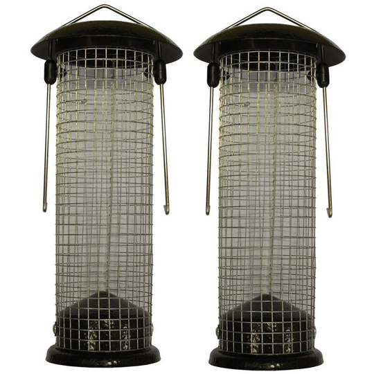 2 x Hanging Nut Bird Feeders For Selections Bird Feeding Stations