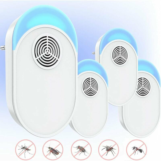Flkwoh - Ultrasonic Mouse, Ultrasonic Repellent V3 • Anti Mouse, Rats, Rodents, Dormouse Device • Anti Rodent • Effective Alternative to Mouse Traps