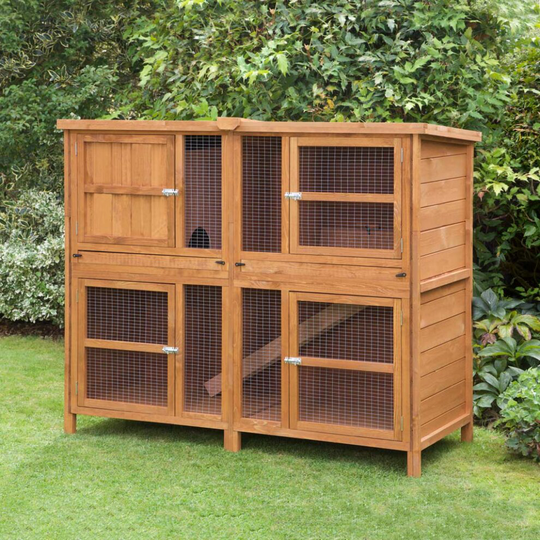 5ft Chartwell Double Rabbit & Guinea Pig Hutch