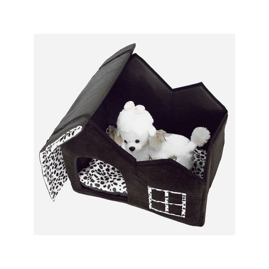 Super Soft British Style Pet House Size m Coffee
