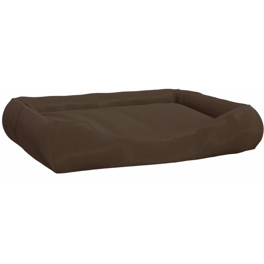 Dog Cushion with Pillows Brown 89x75x19 cm Oxford Fabric Vidaxl Brown