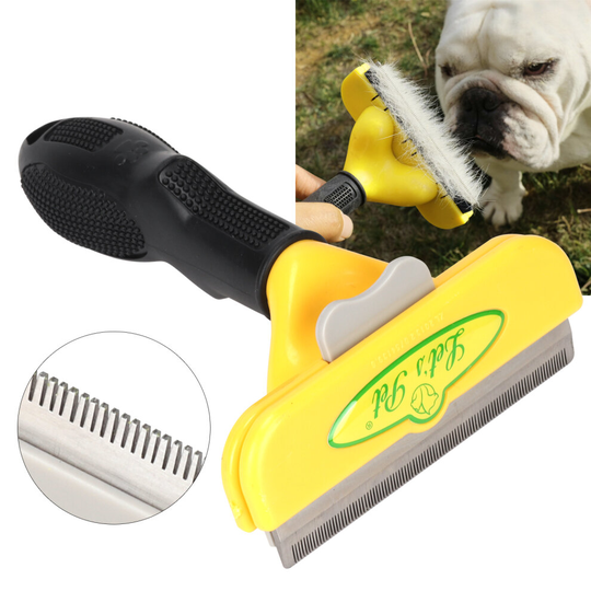 Puppy Kitten Flea Comb Stainless Pin Hair A Fur Pet Grooming Brush
