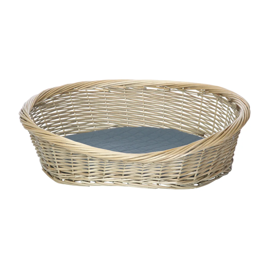 Brigg Dog Basket in Brown