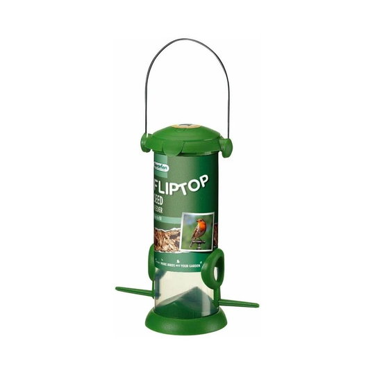 Fliptop Garden Tube Bird Feeder