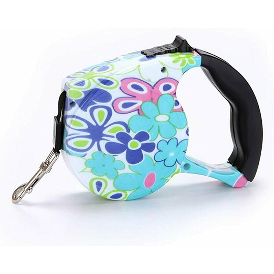 Echoo - Retractable Dog Leash Retractable Dog Leash Up to 15kg Extendable to 5m for Small and Medium Dogs