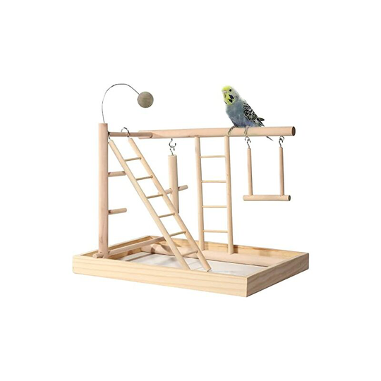 Sun Flowergb - Playground Bird Toys Parrot Playground Parrot Cage Accessories Cockatiel Swivel Ladder Parrot Bird Training Stand Puzzle Ladder Bird