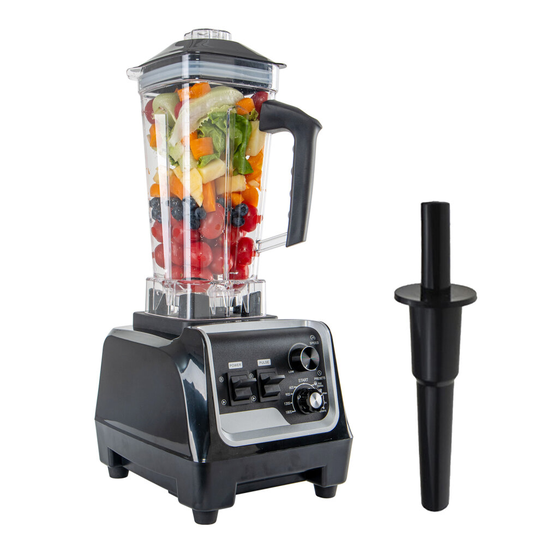 Food Processor Smoothie Maker 2200W Blender 7-in-1 Juicer 2L Mixer