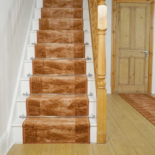 Basurto Looped Terracotta Rug
