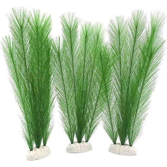 Aquarium Decor - Rayon Greens - Made of Plastic - Non-Toxic to All Fish and Pets