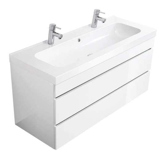 Ruben 1200mm Wall Hung Double Vanity Unit