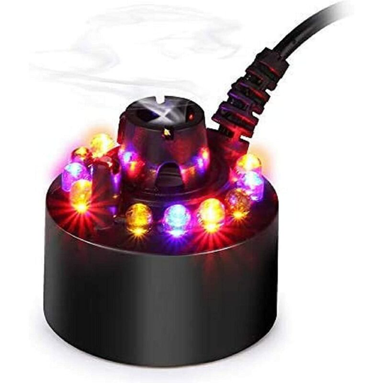 Atomizer for aquarium, 12 led lights that change color