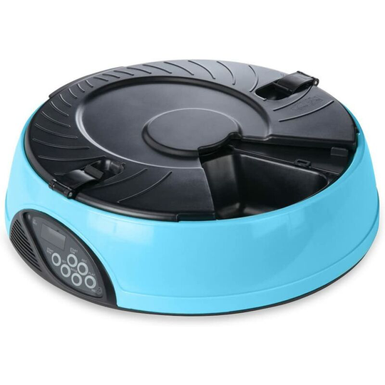 Automatic Dispenser Dogs Dry Food Dispenser for Cats Food Dispenser Automatic Cat Food Dispenser 6 Meals
