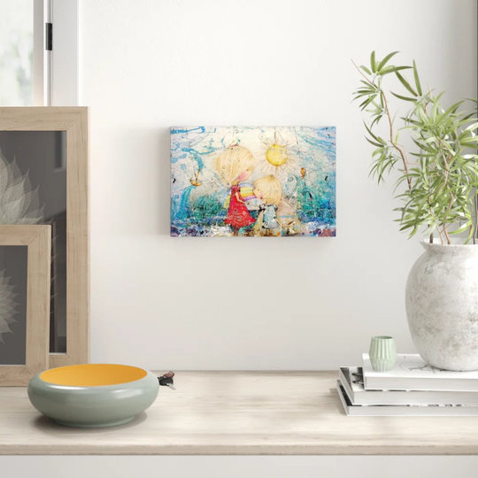 Sun and Sea by Karin Taylor Art Print Wrapped on Canvas