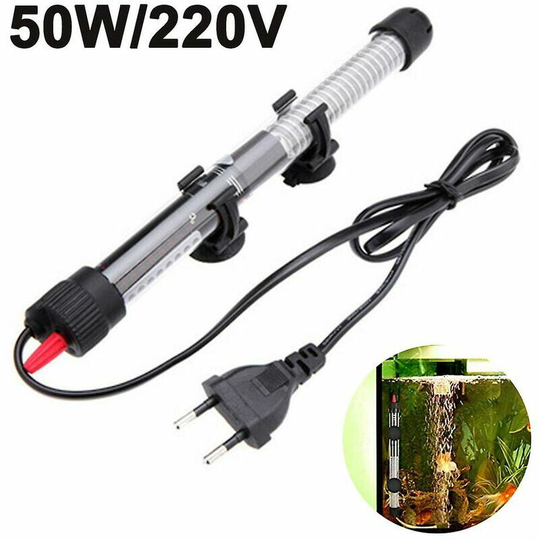 Muff - Aquarium Heater Fish Tank Submersible Heater Turtle Heat Rod With Temperature Display External Temperature Controller - 50W220V