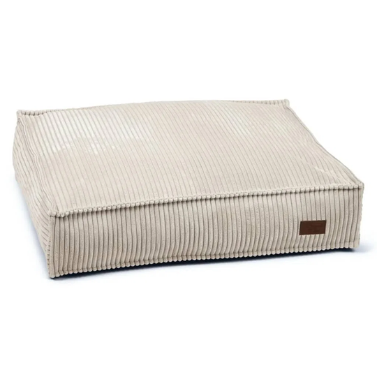 Designed by Lotte Dog Cushion Ribbed 70 x 55 x 15cm Light Grey