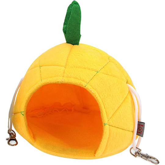 Perle Rare - Hamster Small Cotton Nest Winter Sleep Nest House Sleeping Bag Hammock Shiny Cute Small Animal Hanging House Sleeping Rabbit Guinea Pig