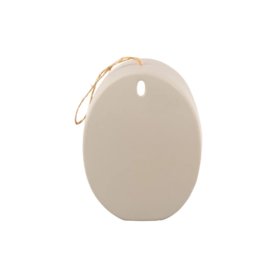 Oval Ceramic Hanging Birdhouse
