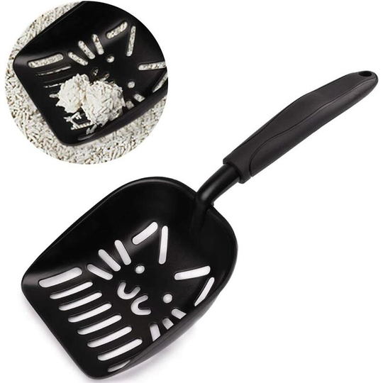 Aluminum Alloy Cat Litter Scoop Durable Anti-Rust Non-Stick Cat Litter Scoop Large Pet Cat Litter Scoop