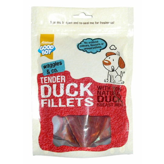 Good Boy - Tender Duck Fillets Dog Treats (80g) (May Vary) - May Vary