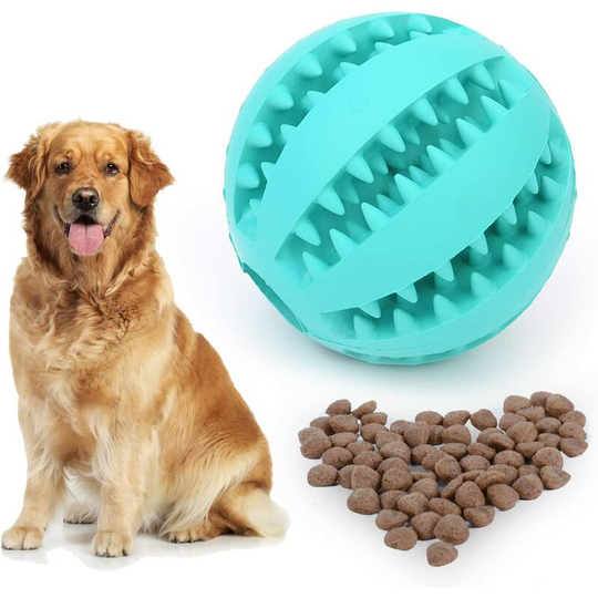 Treat Ball Dog Toys Nontoxic Dog Treat Ball Dispenser Bite Resistant Dog Toys for Boredom Small/Medium/dogs Pet Puppy Dogs Chew Tooth Cleaning and iq